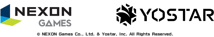 NEXON Games and Yostar logos